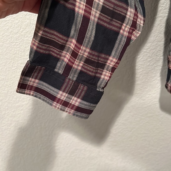 Christopher & Banks Flannel button-up, long-sleeve top *New Condition - Picture 5 of 7